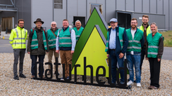 Fachexkursion der ENERGIEregion Nürnberg zum Dämmplatten-Hersteller naturheld