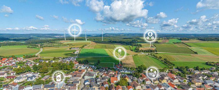 Banner zur Veranstaltungsreihe «Zukunft der Wärmeversorgung» Bild: Gemeinde Langenaltheim von ARochau/stock.adobe.com