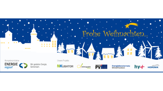 Weihnachtsgrüße der ENERGIEregion Nürnberg e.V.