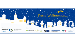 Weihnachtsgrüße der ENERGIEregion Nürnberg e.V.