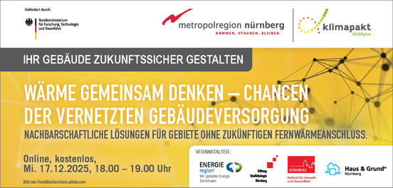 Online-Vortrag «Wärme gemeinsam denken – Chancen der vernetzten Gebäudeversorgung»