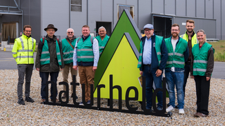 Fachexkursion der ENERGIEregion Nürnberg zum Dämmplatten-Hersteller naturheld