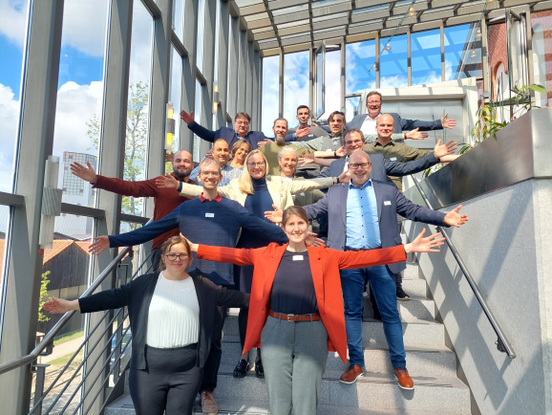 Teilnehmer*innen der Auftaktveranstaltung zum Netzwerk "Akteure der energetischen Gebäudesanierung in der Metropolregion Nürnberg"